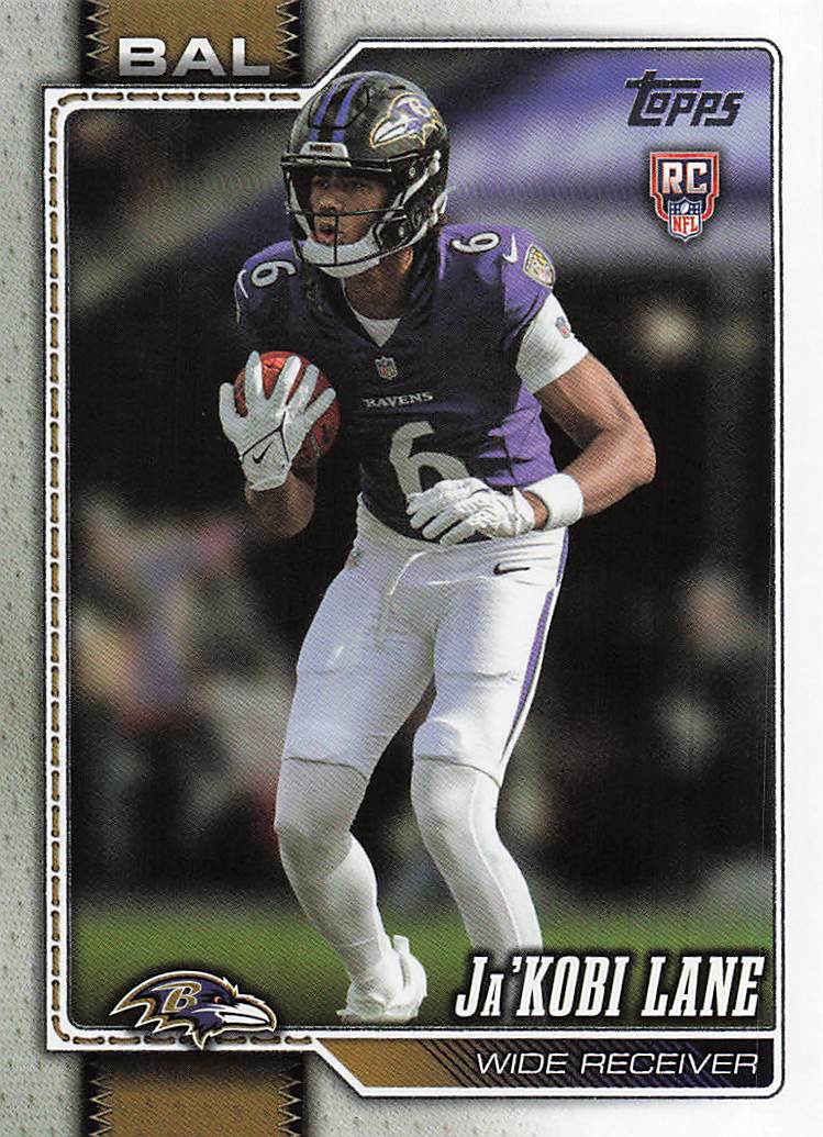 2026 Topps Flagship Football Ja’Kobi Lane #331 RC