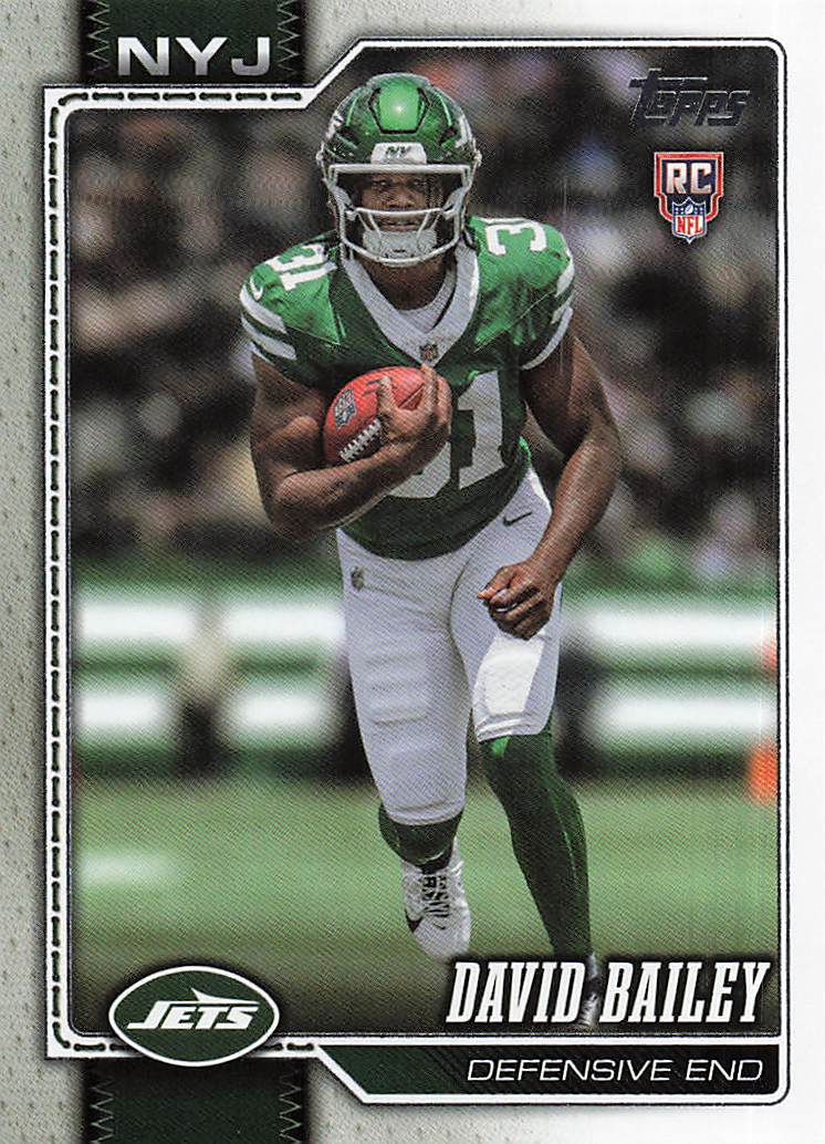 2026 Topps Flagship Football David Bailey #343 RC