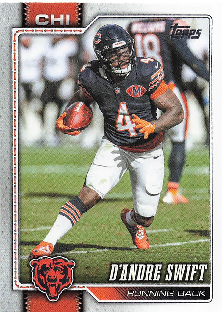 2026 Topps Flagship Football D’Andre Swift #37
