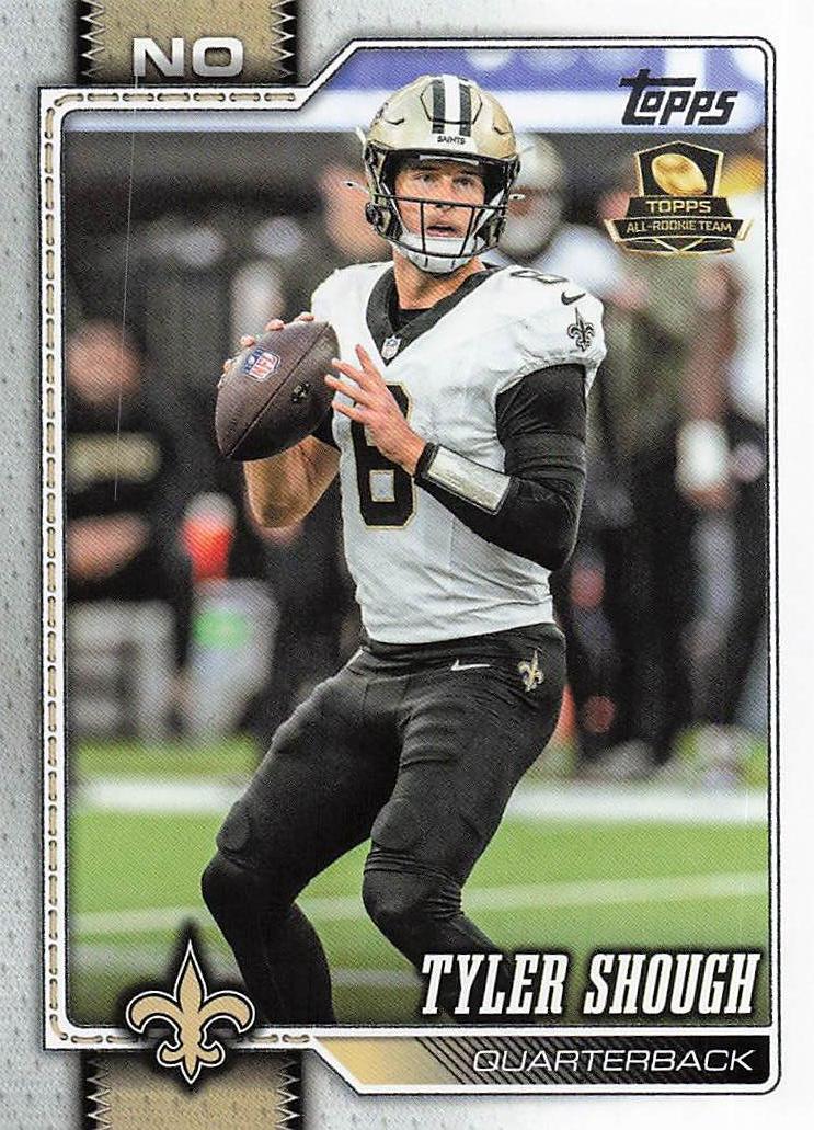 2026 Topps Flagship Football Tyler Shough #145