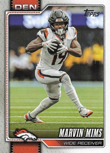 2026 Topps Flagship Football Marvin Mims #63