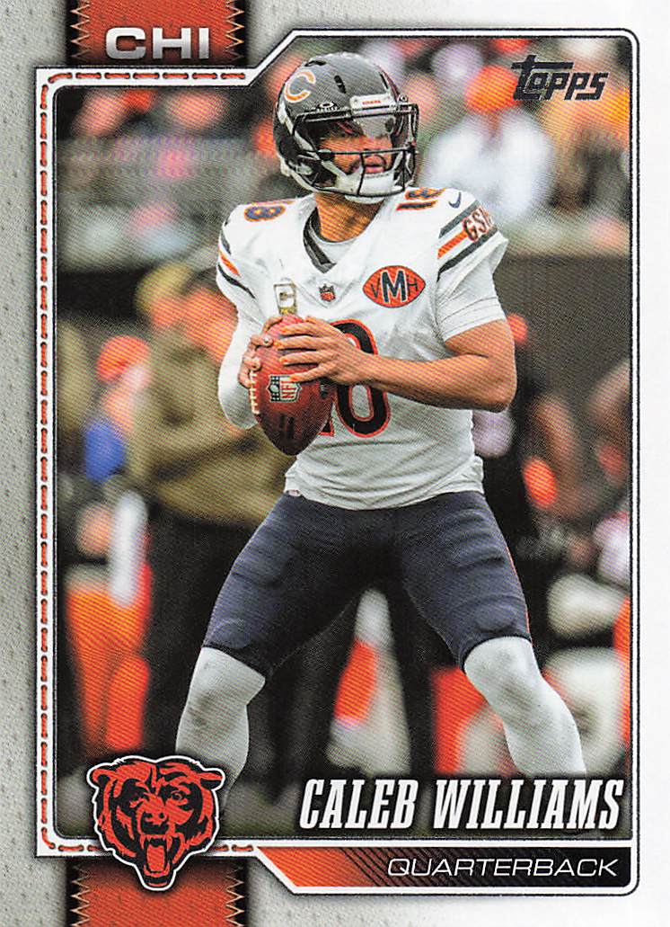 2026 Topps Flagship Football Caleb Williams #35