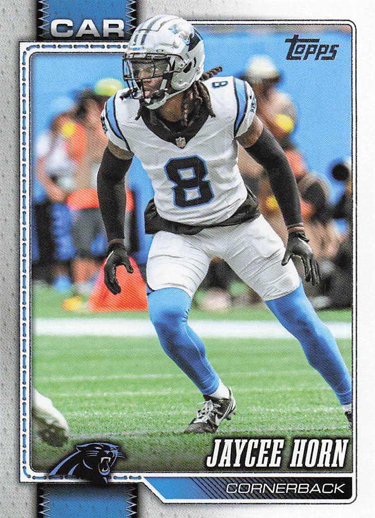 2026 Topps Flagship Football Jaycee Horn #211