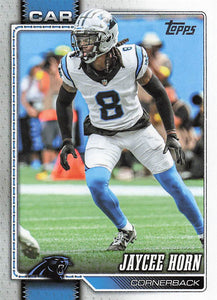 2026 Topps Flagship Football Jaycee Horn #211