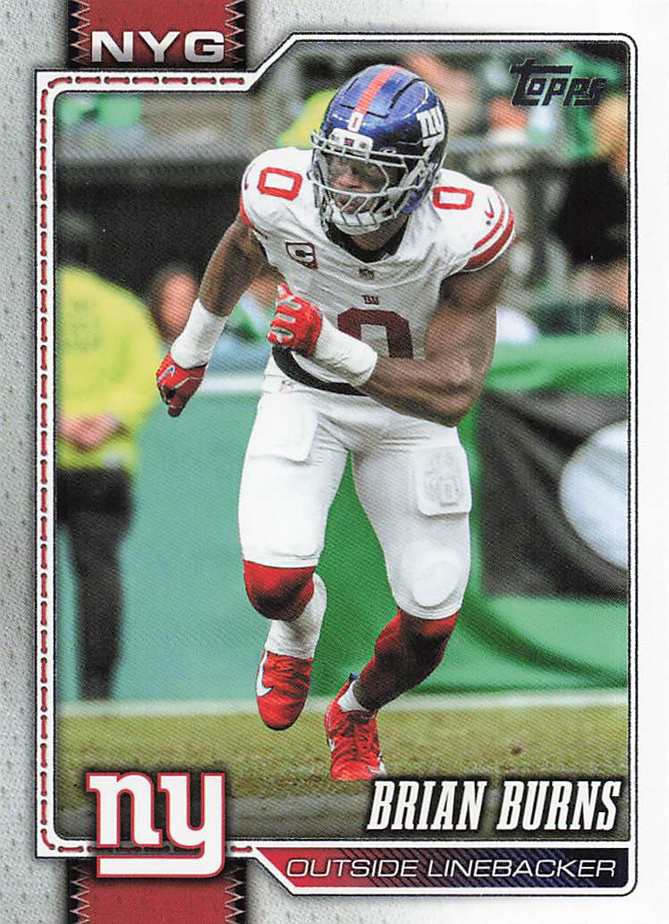 2026 Topps Flagship Football Brian Burns #154