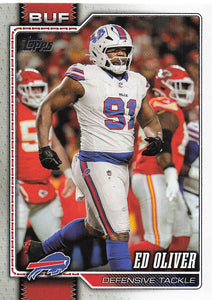 2026 Topps Flagship Football Ed Oliver #208