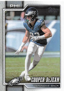 2026 Topps Flagship Football Cooper DeJean #163