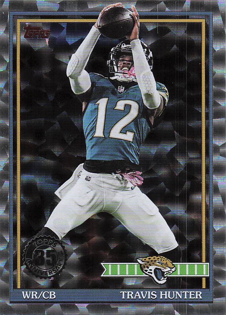 2026 Topps Flagship Football 1991 Topps Football Crackle Travis Hunter #91TF-2
