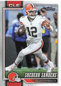 2026 Topps Flagship Football Shedeur Sanders #216