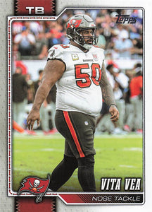 2026 Topps Flagship Football Vita Vea #191