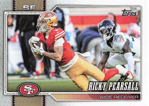 2026 Topps Flagship Football Ricky Pearsall #182