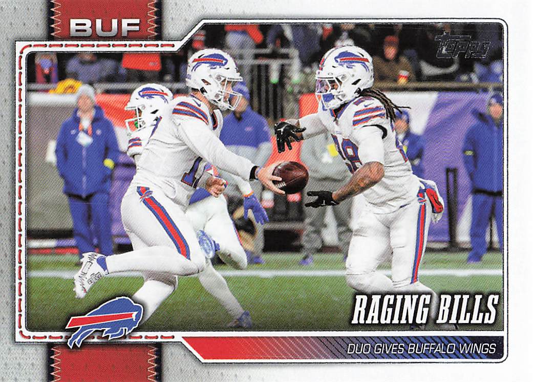 2026 Topps Flagship Football Raging Bills #292