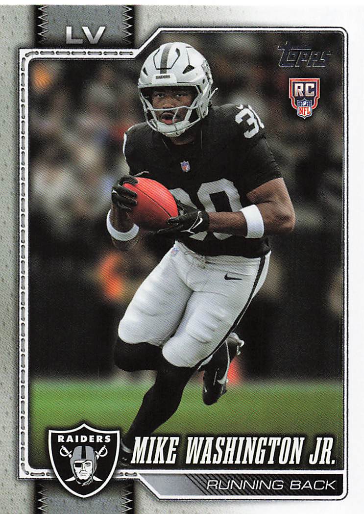 2026 Topps Flagship Football Mike Washington Jr. #311 RC