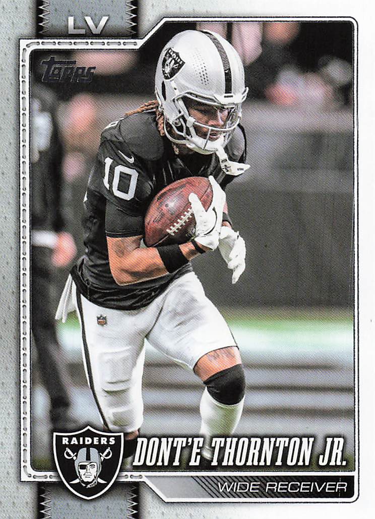 2026 Topps Flagship Football Dont'e Thornton Jr. #118