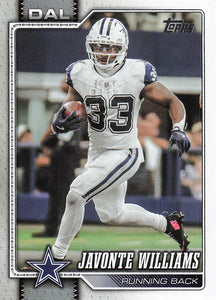 2026 Topps Flagship Football Javonte Williams #51