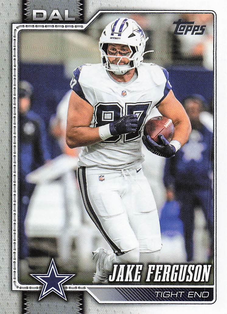 2026 Topps Flagship Football Jake Ferguson #55
