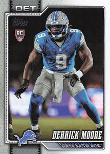 2026 Topps Flagship Football Derrick Moore #317 RC