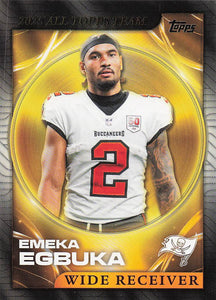 2026 Topps Flagship Football 2025 All Topps Team Emeka Egbuka #25ATT-1