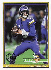2026 Topps Flagship Football 1991 Topps Football J.J. McCarthy #91TF-41