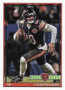 2026 Topps Flagship Football 1991 Topps Football Caleb Williams #91TF-18