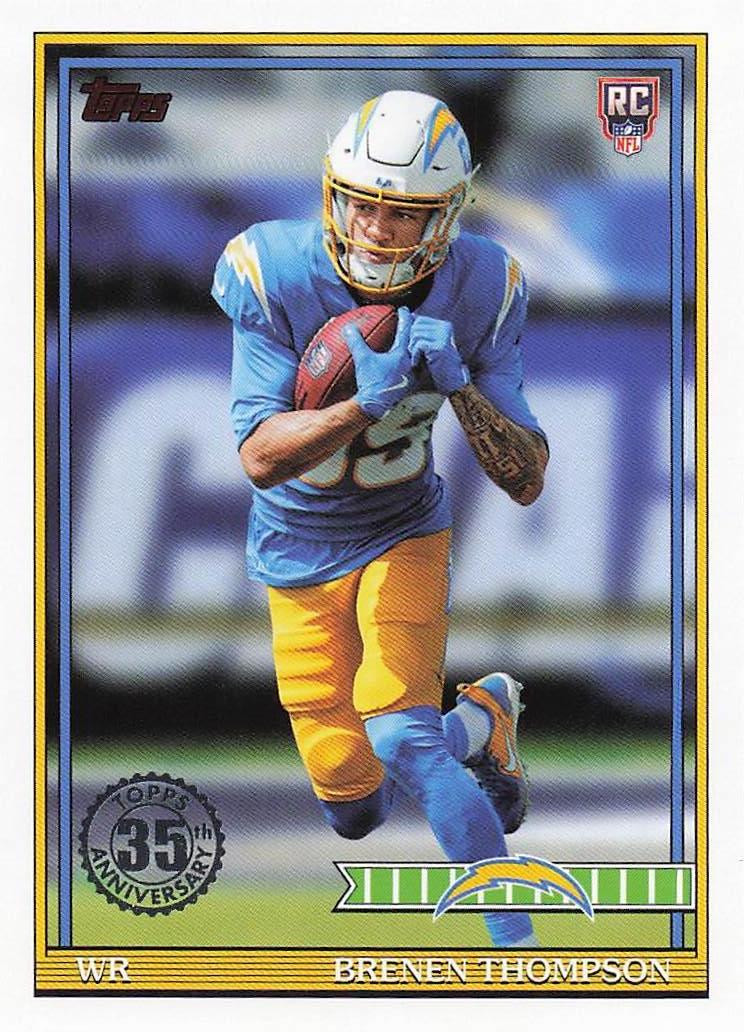 2026 Topps Flagship Football 1991 Topps Rookies Brenen Thompson #91TR-34
