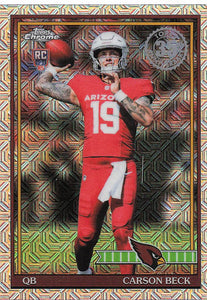 2026 Topps Flagship Football 1991 Topps Rookies Chrome Carson Beck #91TRC-5