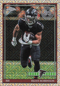 2026 Topps Flagship Football 1991 Topps Football Chrome Bijan Robinson #91TC-6