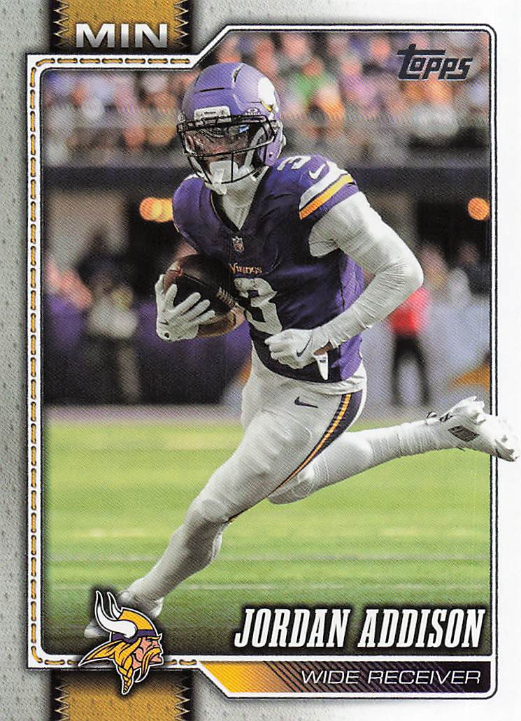2026 Topps Flagship Football Jordan Addison #132
