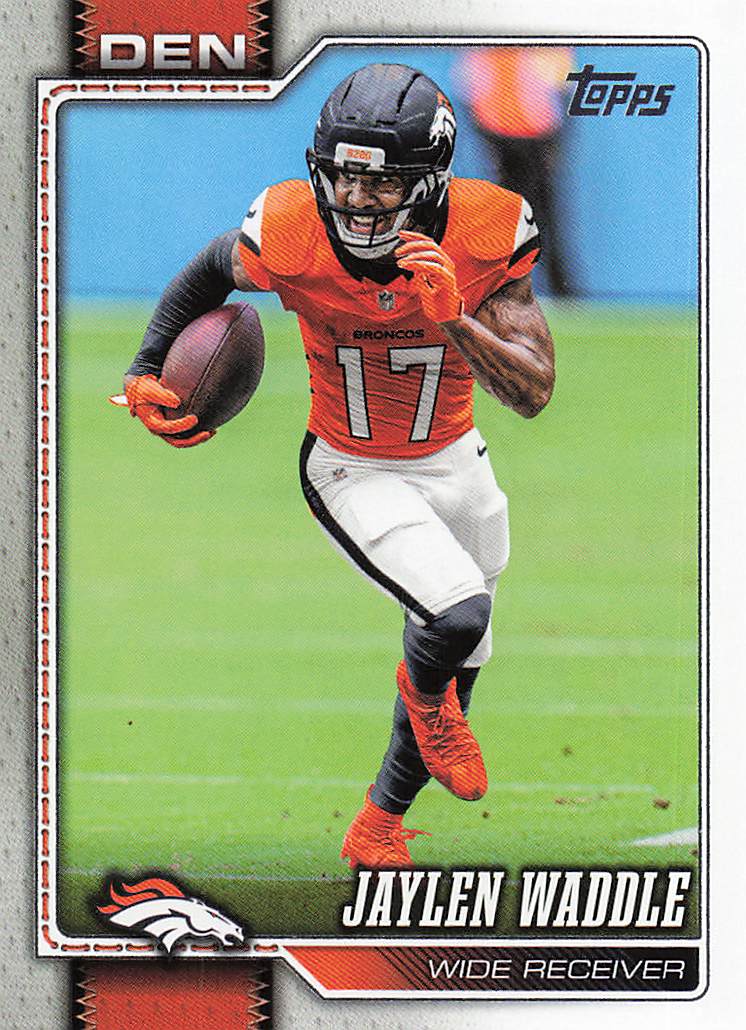 2026 Topps Flagship Football Jaylen Waddle #125