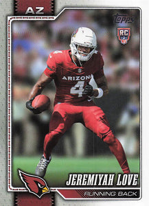 2026 Topps Flagship Football Jeremiyah Love #309 RC