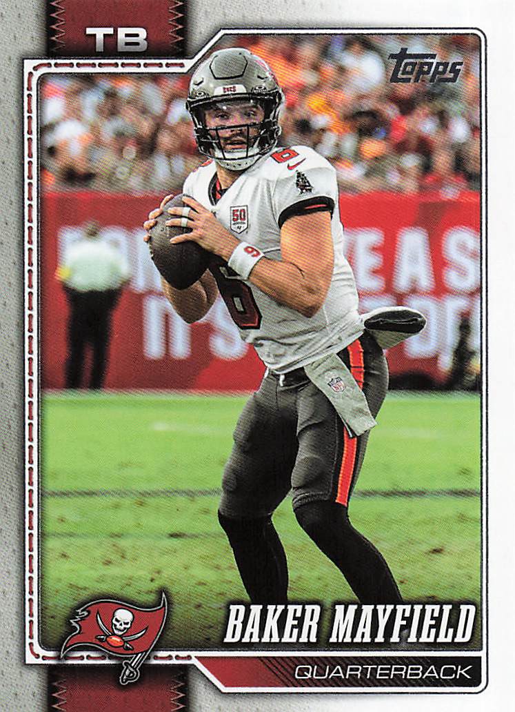 2026 Topps Flagship Football Baker Mayfield #190