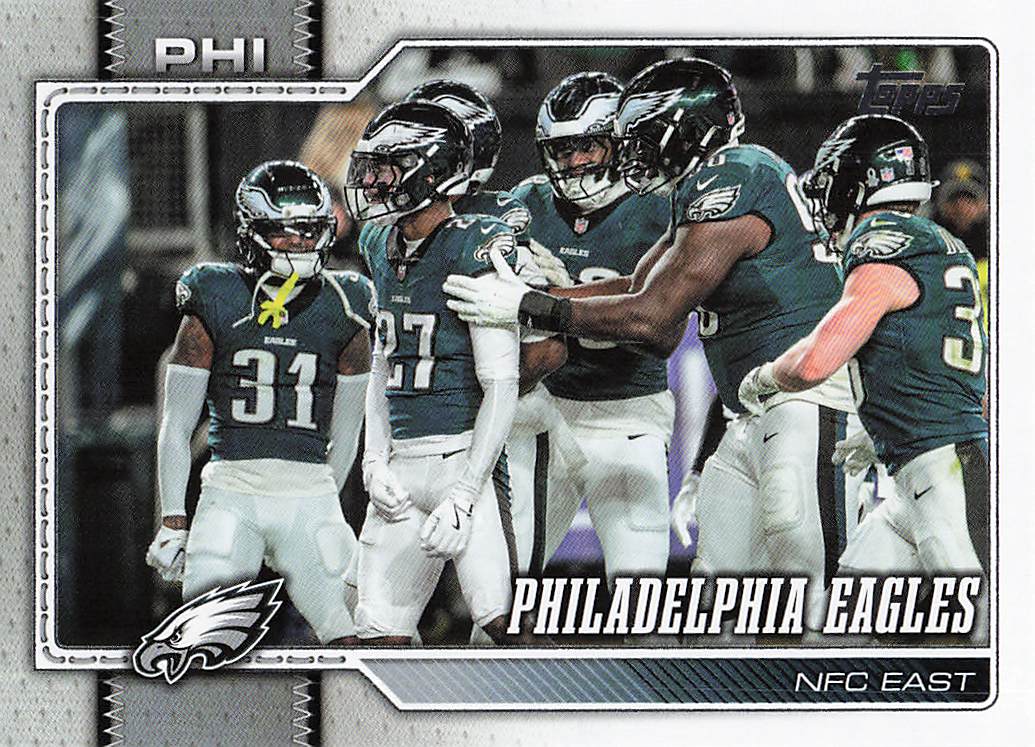 2026 Topps Flagship Football Philadelphia Eagles #276