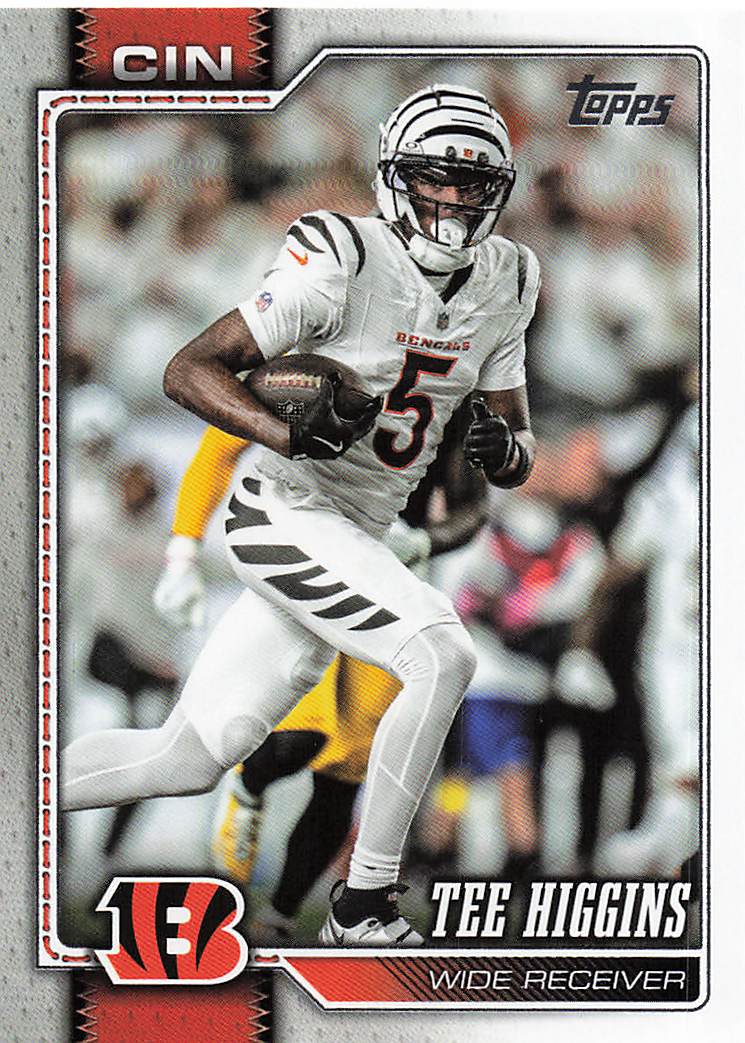 2026 Topps Flagship Football Tee Higgins #41