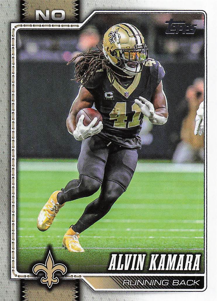 2026 Topps Flagship Football Alvin Kamara #149
