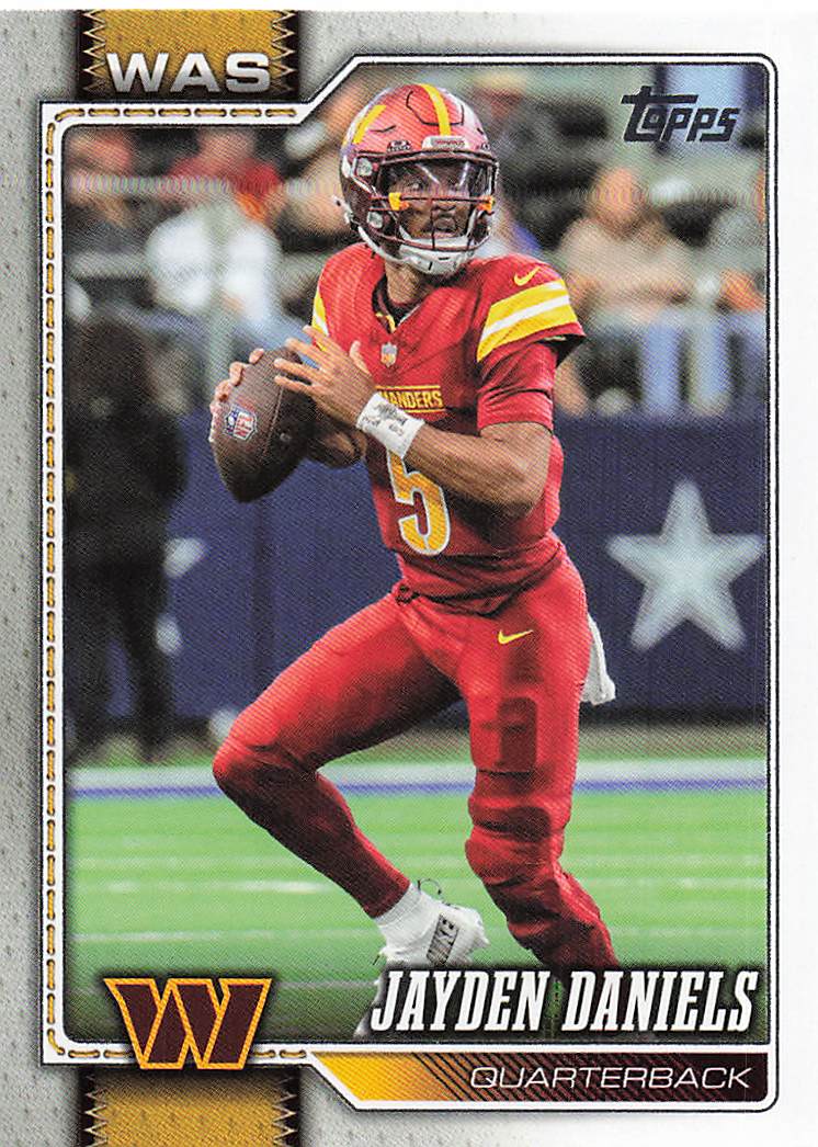 2026 Topps Flagship Football Jayden Daniels #196
