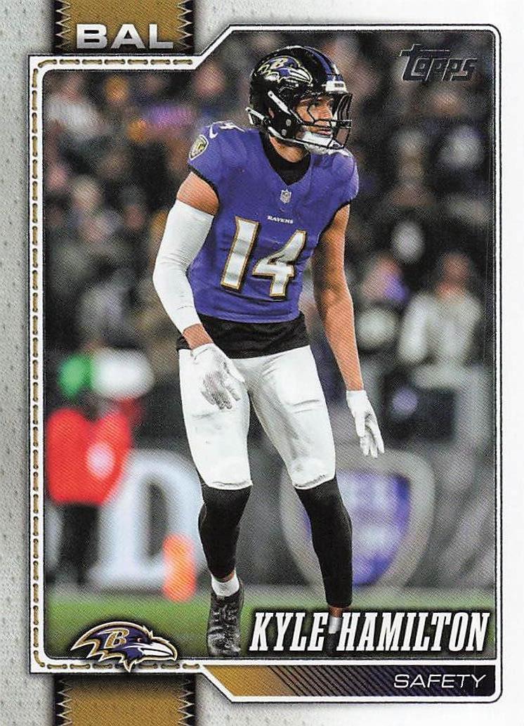 2026 Topps Flagship Football Kyle Hamilton #19