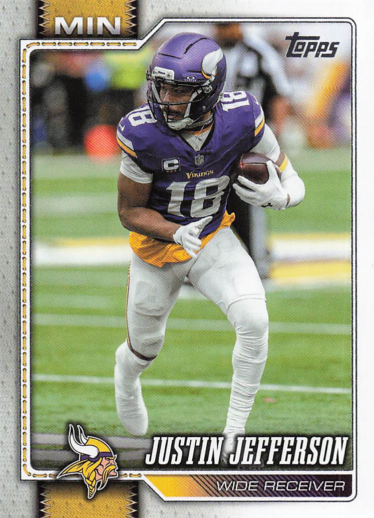 2026 Topps Flagship Football Justin Jefferson #131