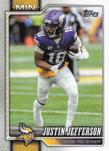 2026 Topps Flagship Football Justin Jefferson #131
