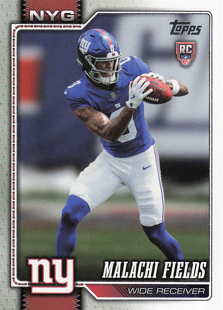 2026 Topps Flagship Football Malachi Fields #330 RC