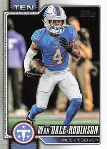 2026 Topps Flagship Football Wan'Dale Robinson #246