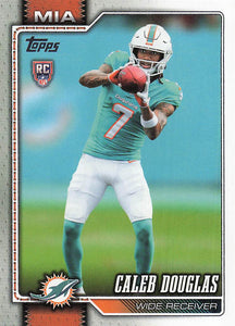 2026 Topps Flagship Football Caleb Douglas #365 RC