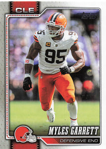 2026 Topps Flagship Football Myles Garrett #49