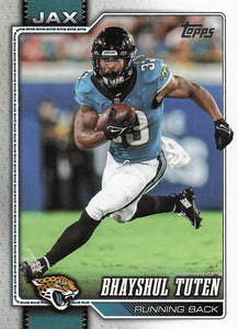 2026 Topps Flagship Football Bhayshul Tuten #91