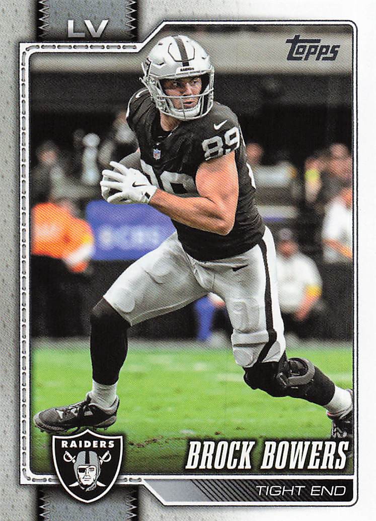 2026 Topps Flagship Football Brock Bowers #119