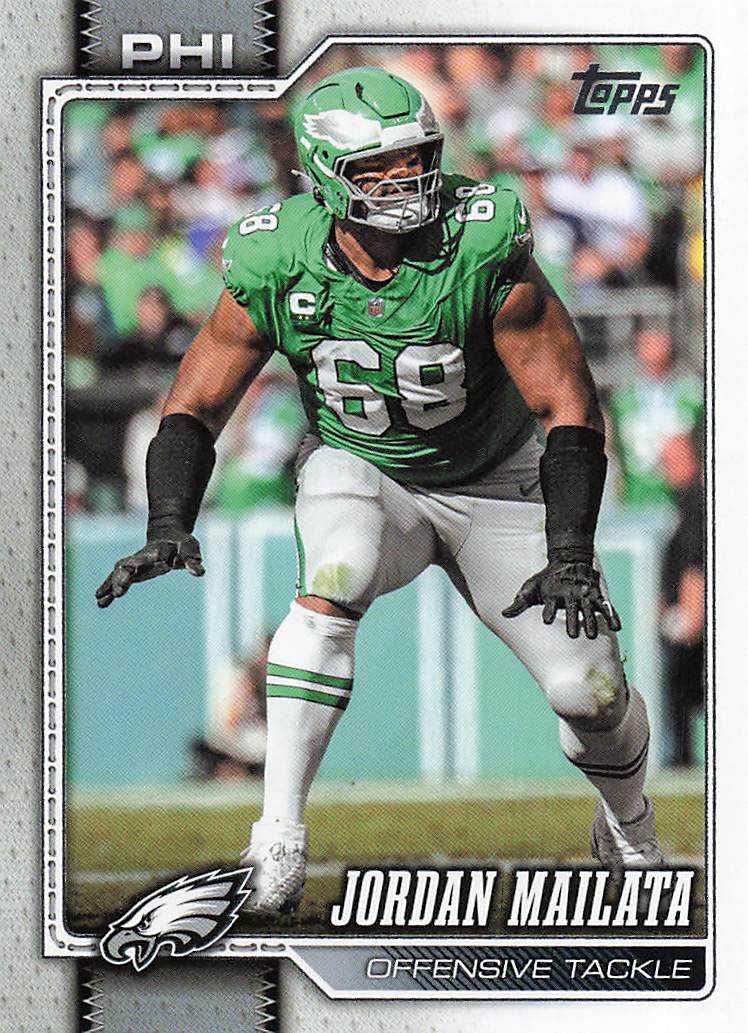 2026 Topps Flagship Football Jordan Mailata #166