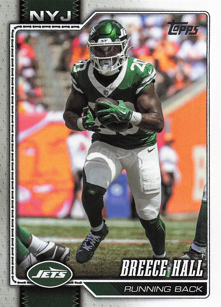 2026 Topps Flagship Football Breece Hall #162