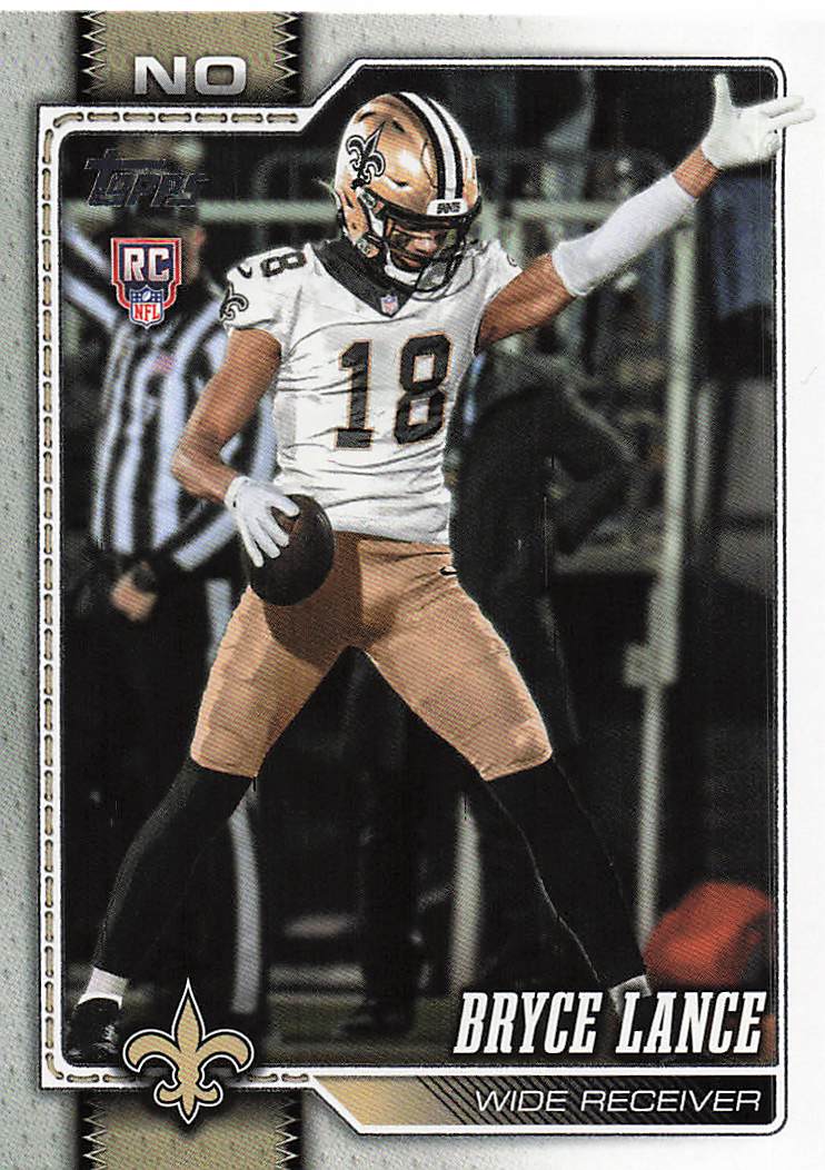 2026 Topps Flagship Football Bryce Lance #332 RC