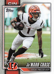 2026 Topps Flagship Football Ja’Marr Chase #43