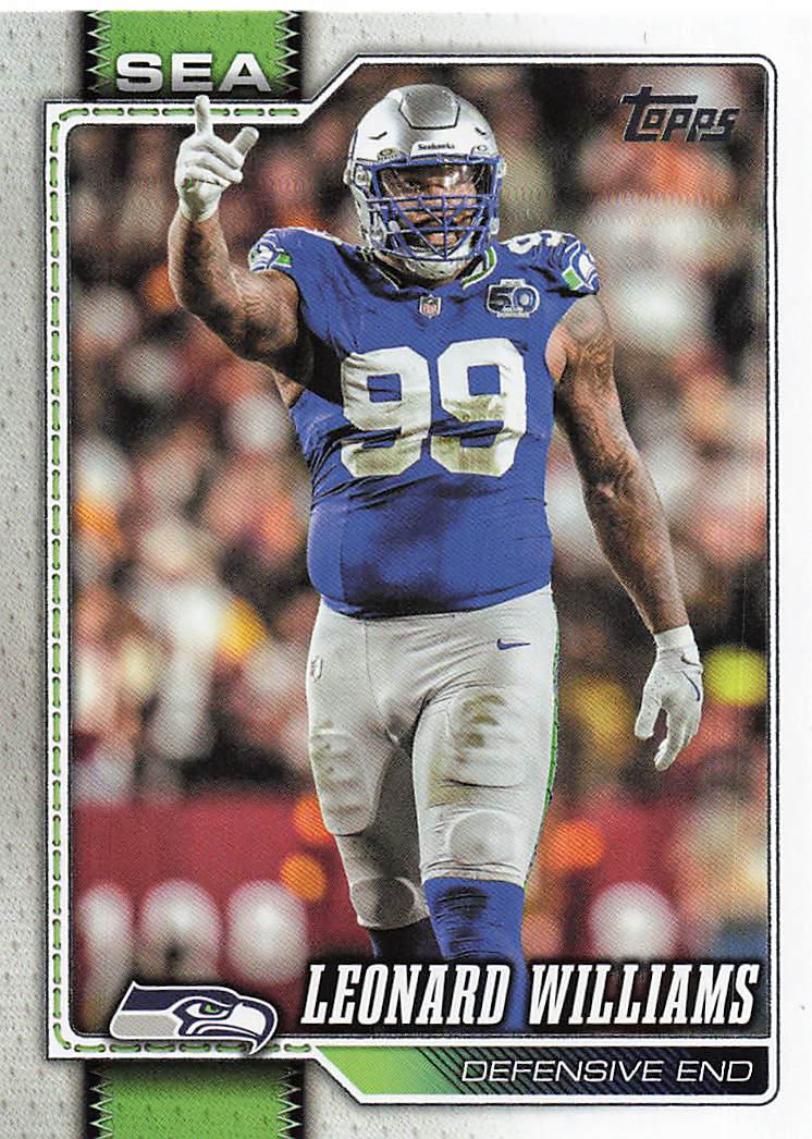 2026 Topps Flagship Football Leonard Williams #181