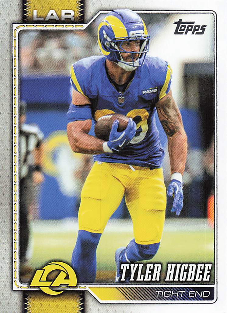 2026 Topps Flagship Football Tyler Higbee #232
